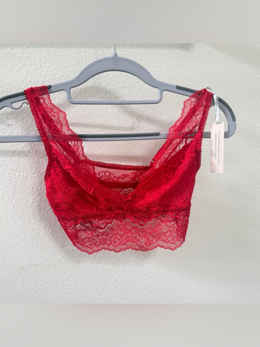 Victoria's Secret Red Lace Bralette